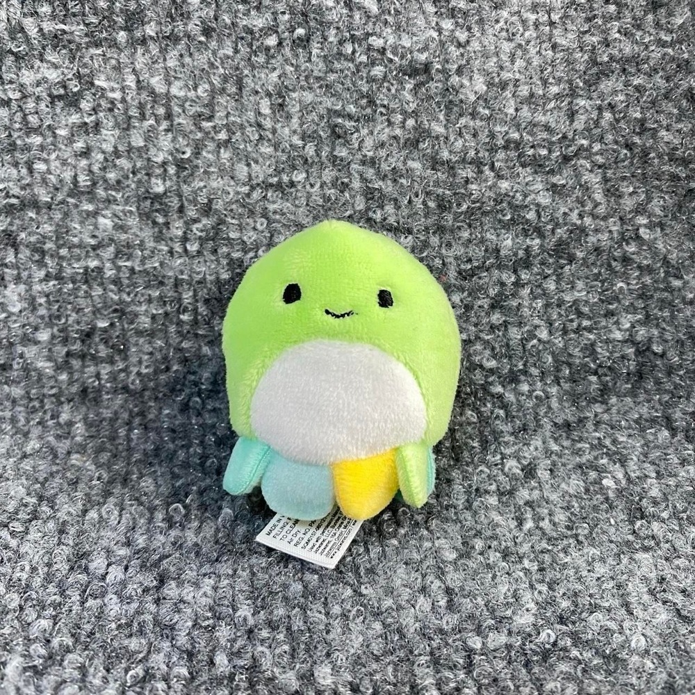 SQUISHVILLE OCTOPUS GREEN WHITE MICRO SV STUFFED PLUSH TOY